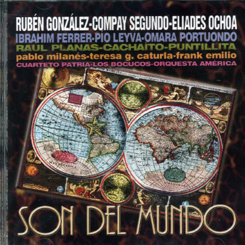 the album cover for Ochoa/Ferrer/Compay Segundo/Cachaito/Portuando/Pla - Son Del Mundo