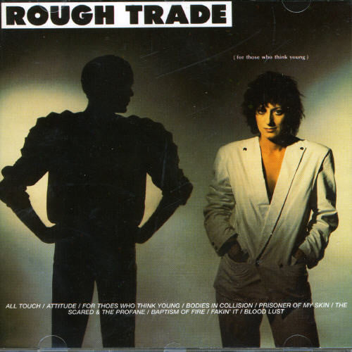 the album cover for Rough Trade - For Those Who Think Young
