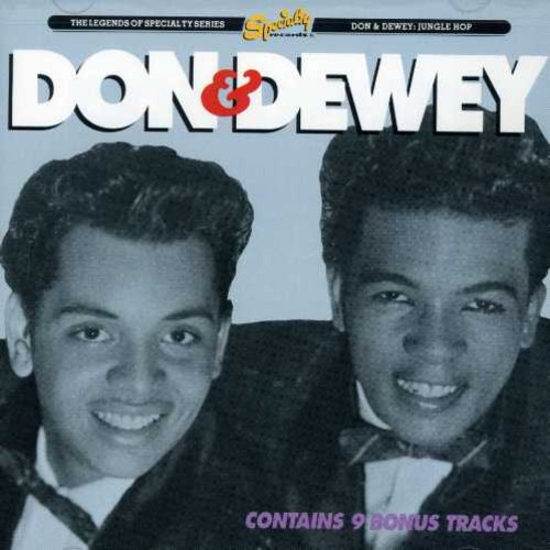 the album cover for Don & Dewey - Jungle Hop