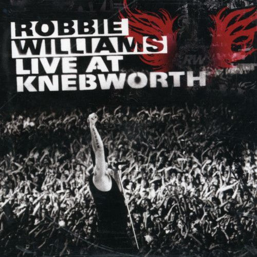 the album cover for Robbie Williams - Live From Knebworth (Uk Version) [Import]