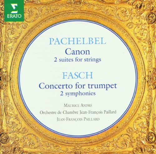 the album cover for Pachelbel/Fasch - Canon / Concerto for Trumpet