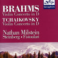 the album cover for NATHAN MILSTEIN - Violin Concerto