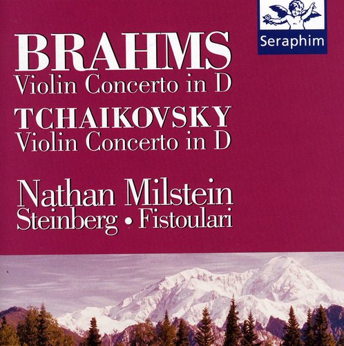 the album cover for NATHAN MILSTEIN - Violin Concerto