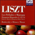 the album cover for MiklÃ³s RÃ³zsa - Les Preludes