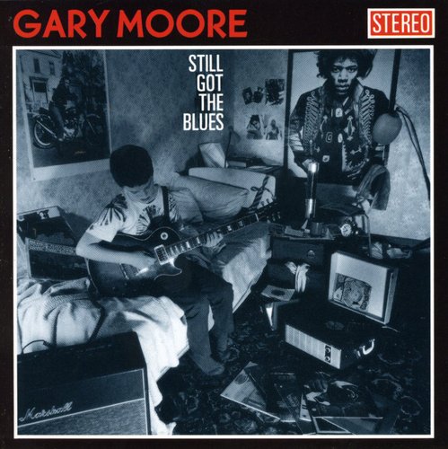 the album cover for Gary Moore - Still Got the Blues
