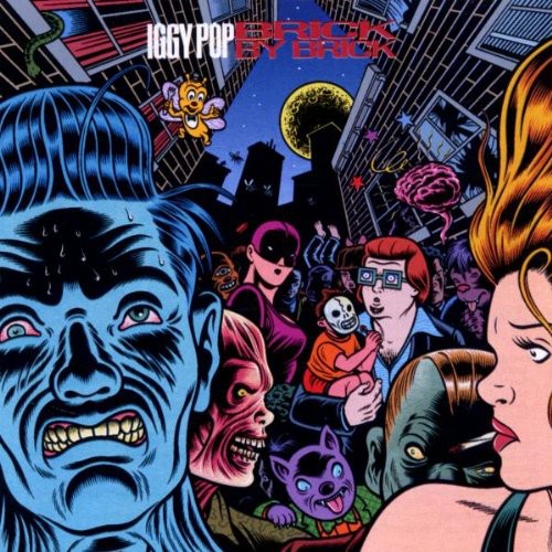 the album cover for Iggy Pop - Brick By Brick [Import]