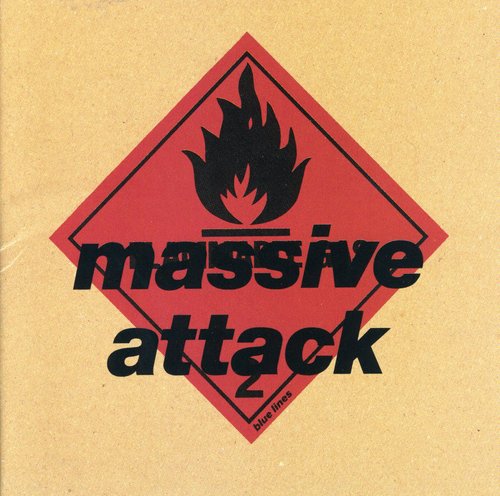 the album cover for Massive Attack - Blue Lines