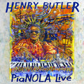 the album cover for Henry Butler - Pianola Live