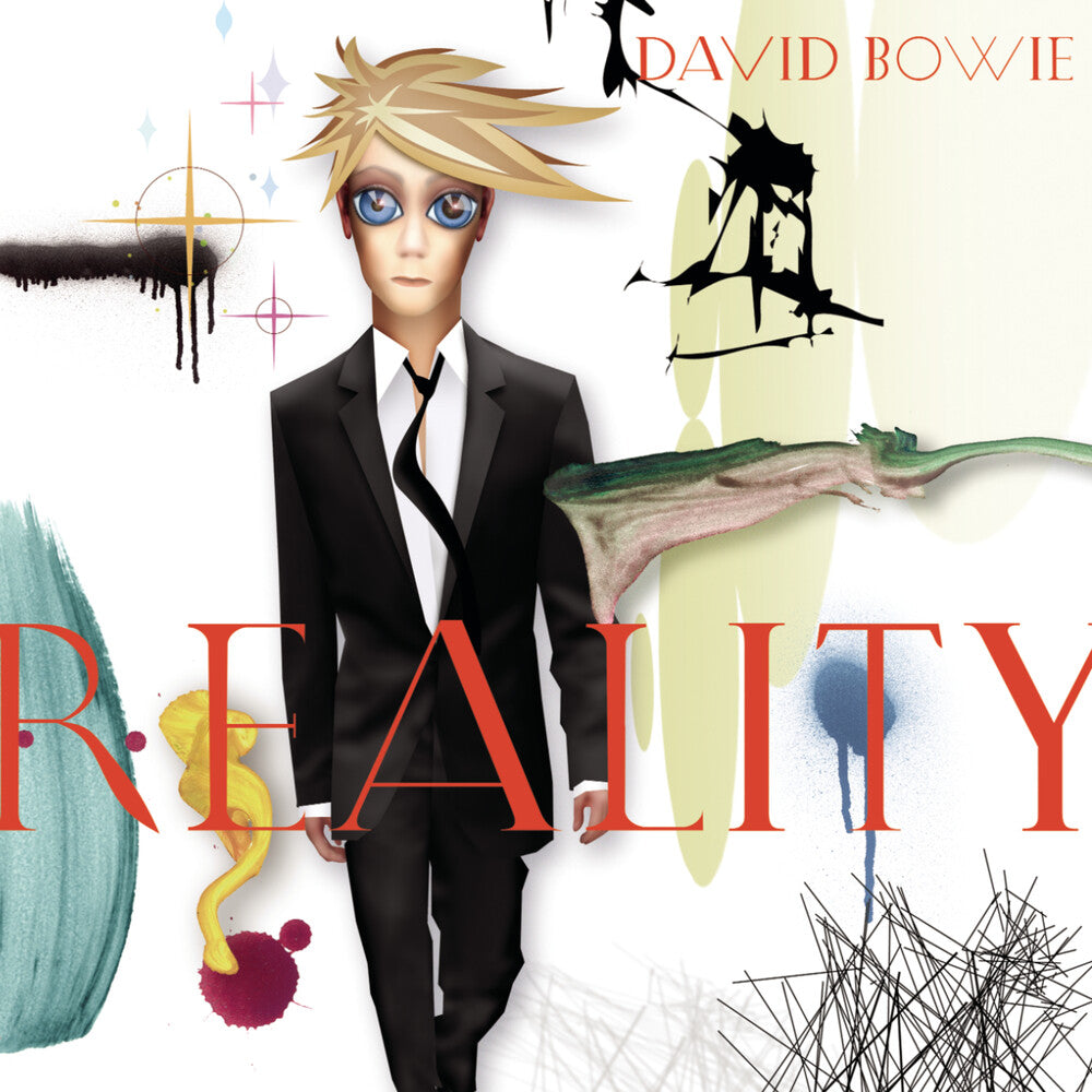 the album cover for David Bowie - Reality