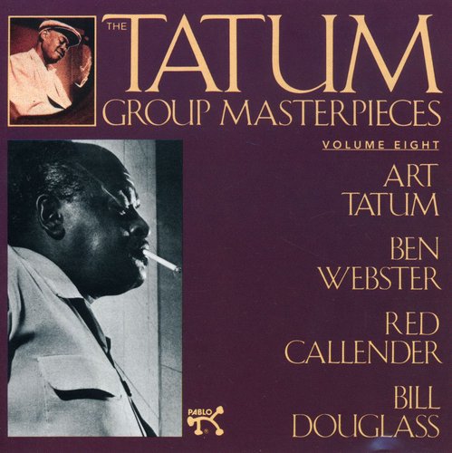 the album cover for Tatum/Webster - Group Masterpieces 8