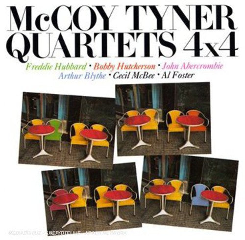 the album cover for McCoy Tyner - 4X4
