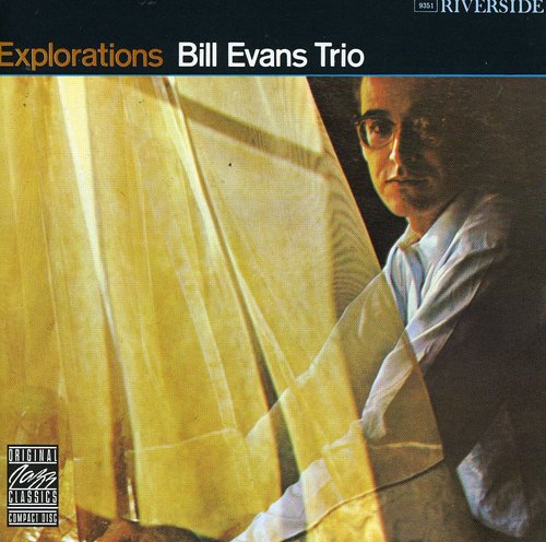 the album cover for Bill Evans Trio - Explorations [Import]