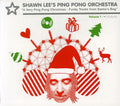 the album cover for Shawn Lee's Ping Pong Orchestra - A Very Ping Pong Christmas: Funky Treats From Santa's Bag