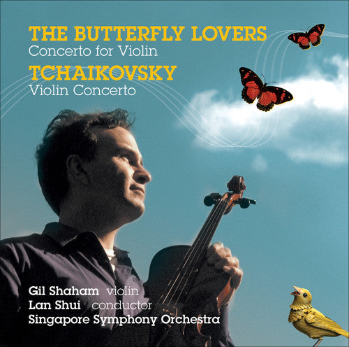 the album cover for Gil Shaham - Butterfly Lovers Concerto / Violin Concerto