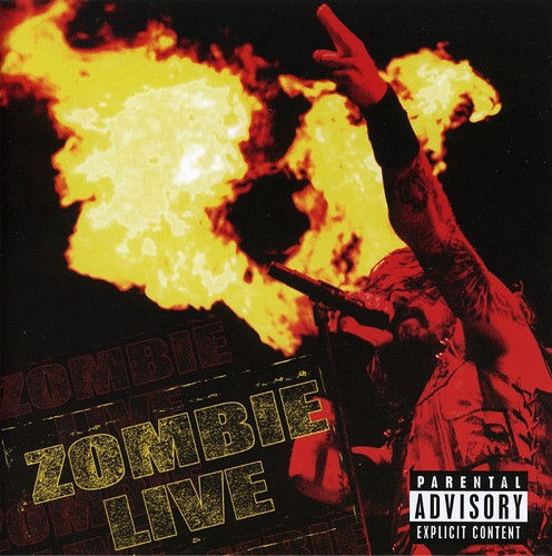 the album cover for Rob Zombie - Zombie Live