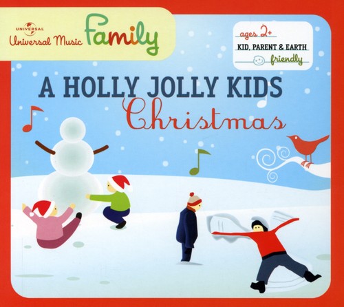 the album cover for Holly Jolly Kids Christmas - A Holly Jolly Kids Christmas