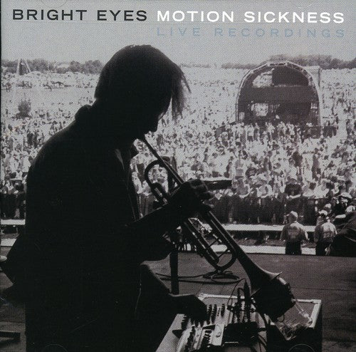 the album cover for Bright Eyes - Motion Sickness: Live Recordings