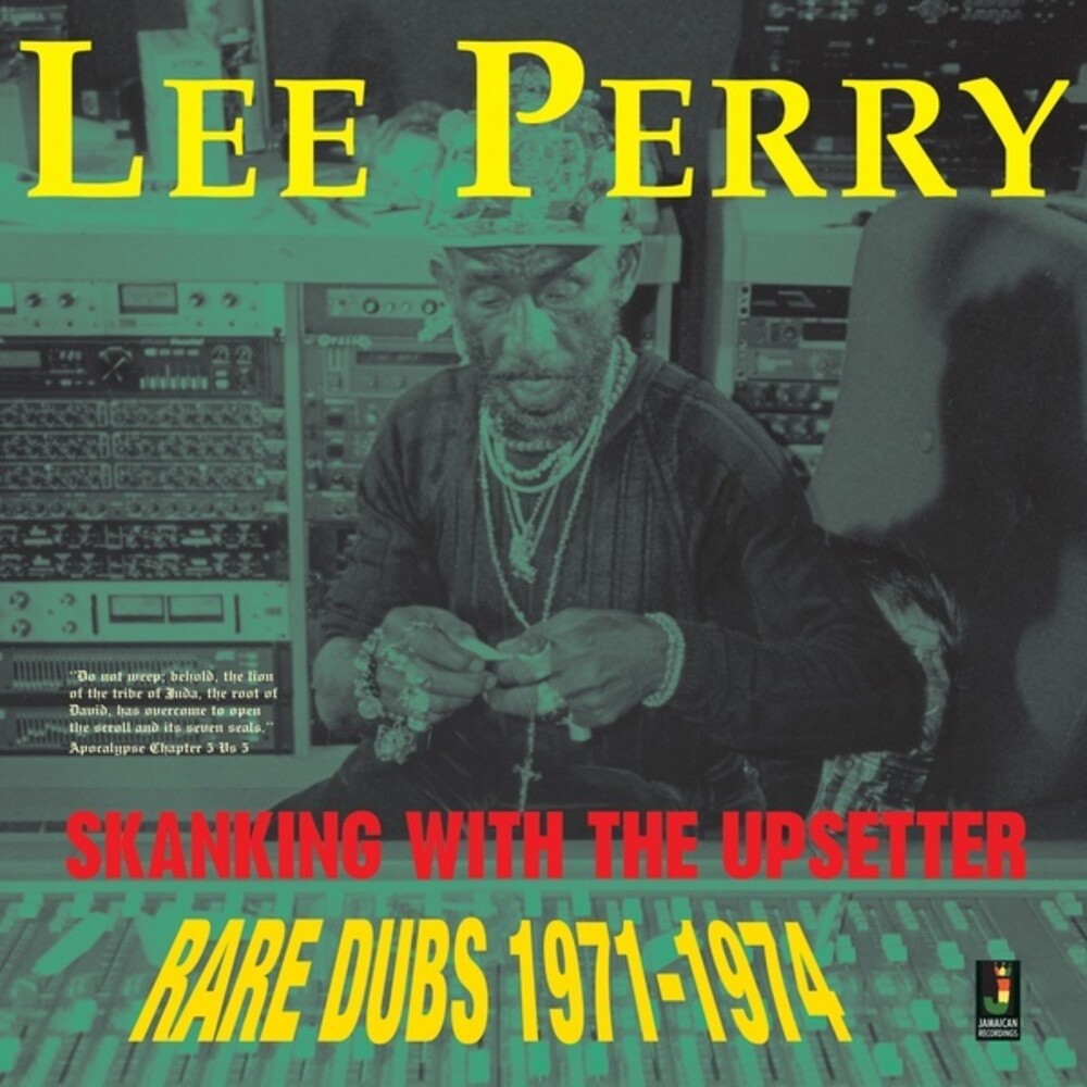 the album cover for Lee Perry - Skanking with the Upsetter