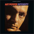 the album cover for Art Pepper - Intensity