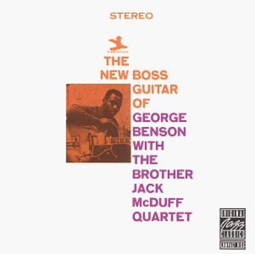 the album cover for George Benson - New Boss Guitar of George Benson