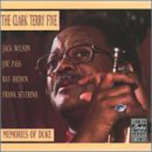 the album cover for Clark Terry Five - Memories of Duke