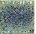 the album cover for Art Pepper - Arthur's Blues