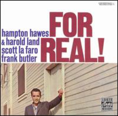 the album cover for Hampton Hawes - For Real