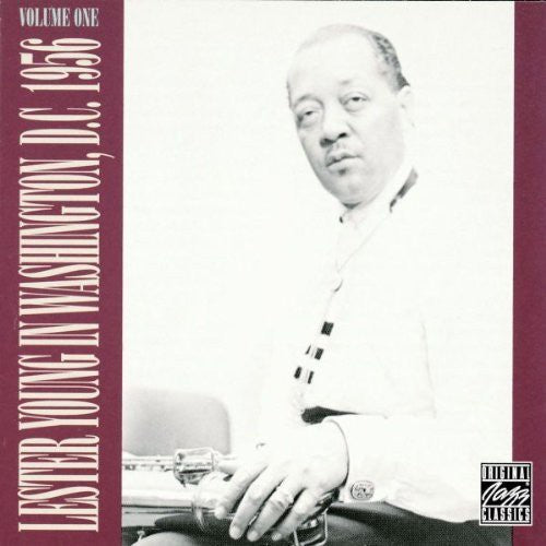 the album cover for Lester Young - In Washington 1