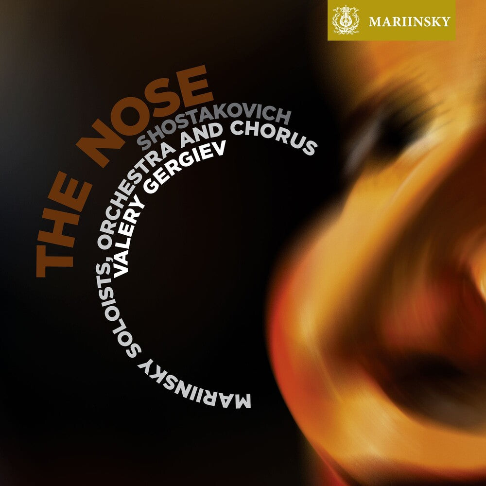 the album cover for Shostakovich / Dombrovskaya / Kravtsova / Vitman - Nose
