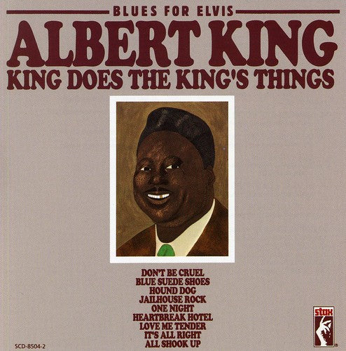 the album cover for Albert King - Blues for Elvis