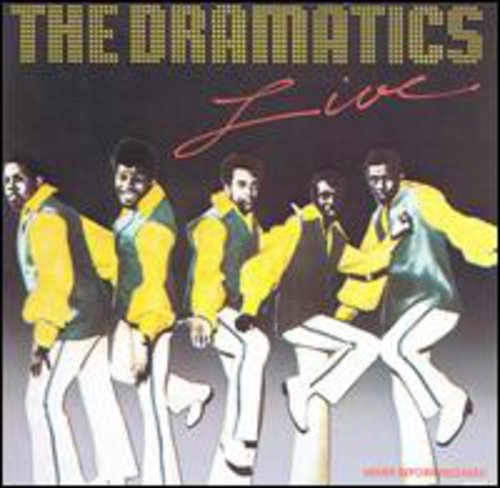 the album cover for The Dramatics - Live
