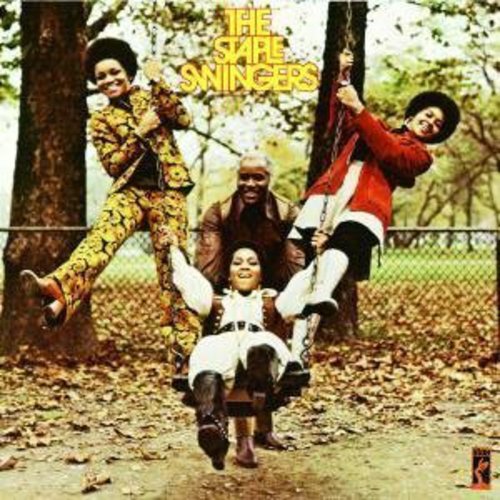 the album cover for The Staple Singers - Staple Swingers
