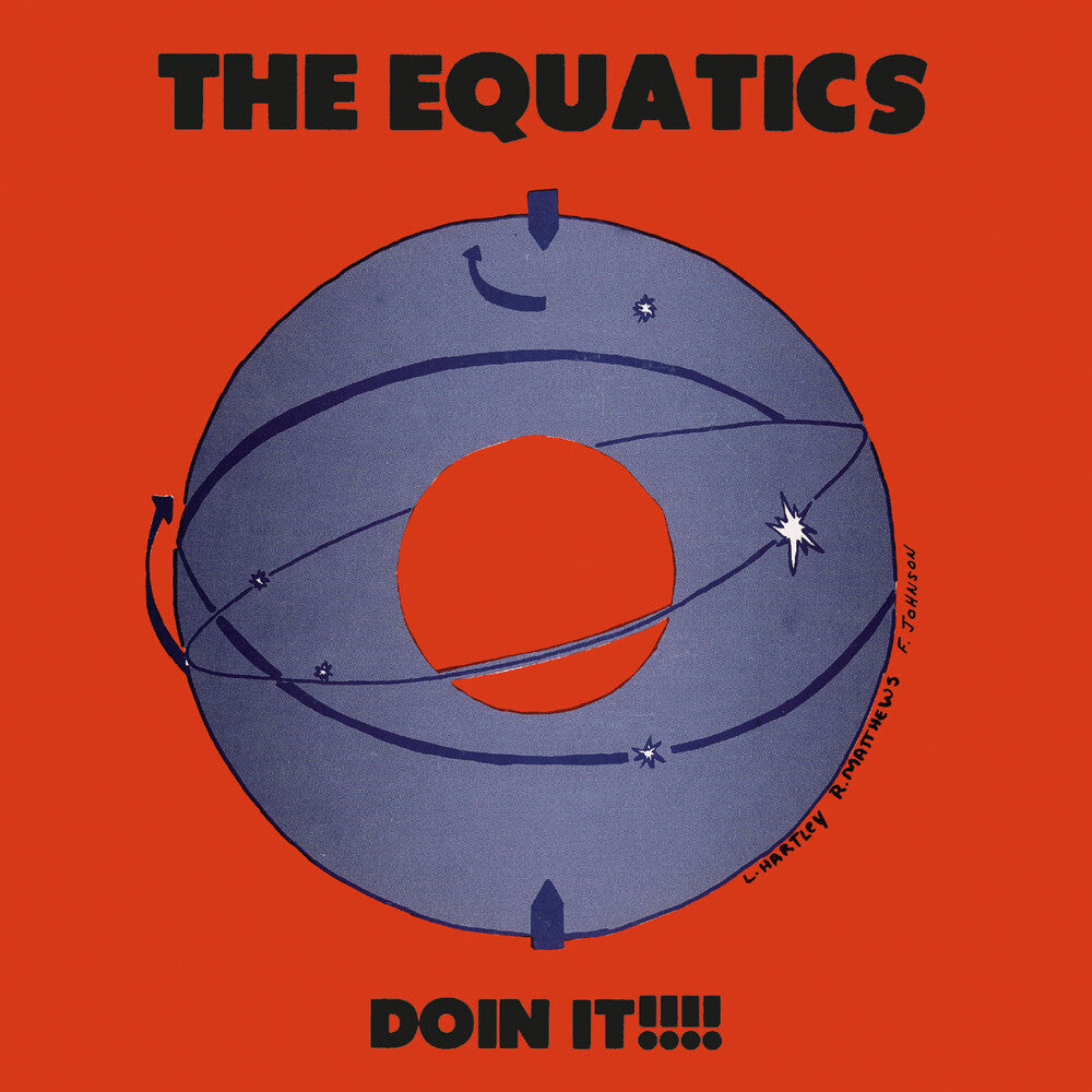 the album cover for Equatics - Doin It