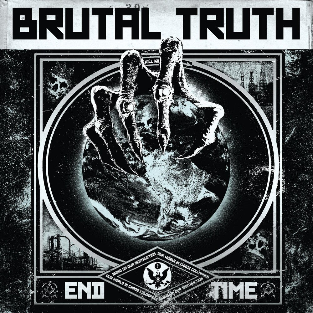 the album cover for Brutal Truth - End Time