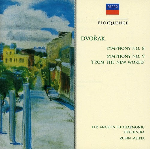 the album cover for Mehta/Los Angeles Philharmonic - Eloq: A Dvorak - Symphony No 9 Opus 95 from the