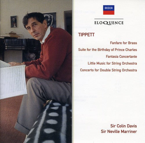 the album cover for Davis / Marriner / London Symphony Orchestra - Tippett: Orchestral Music