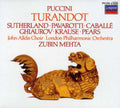 the album cover for Dame Joan Sutherland - Turandot
