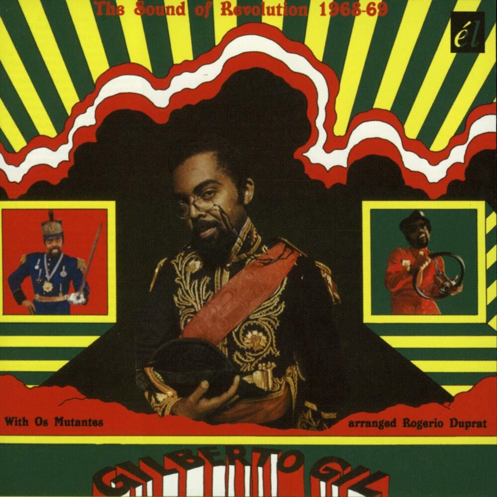 the album cover for Gilberto Gil - Sound Of Revolution 1968-69 [Import]