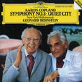 the album cover for Leonard Bernstein - Symphony 3 / Quiet City