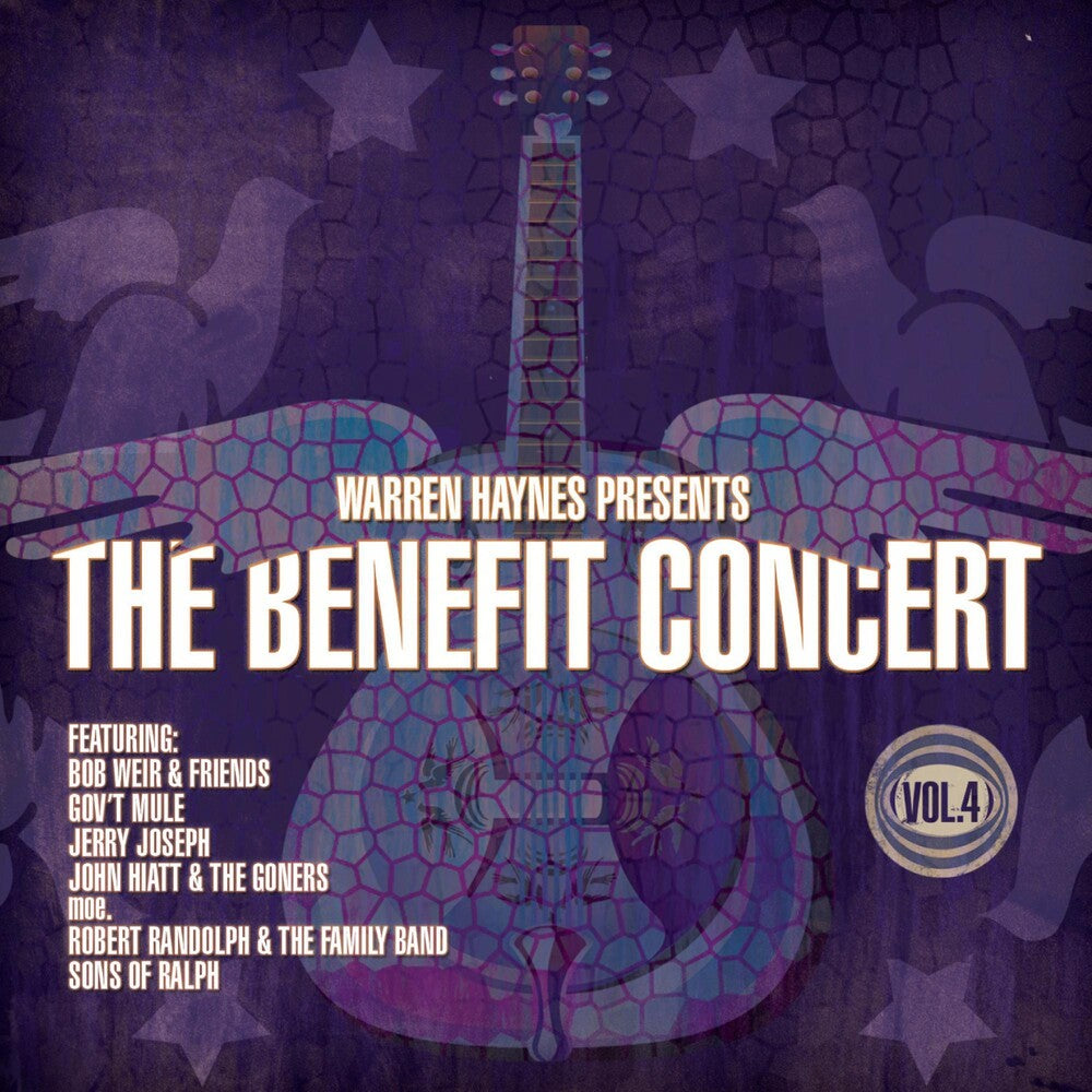 the album cover for Warren Haynes - The Benefit Concert, Vol. 4