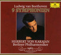 the album cover for Herbert von Karajan - Symphonies 1-9