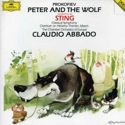 the album cover for Sting - Peter & the Wolf