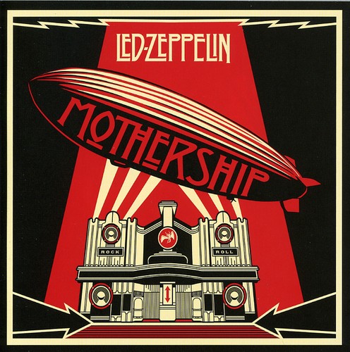 the album cover for Led Zeppelin - Mothership