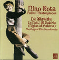 the album cover for Nino Rota - Fellini Masterpieces: La Strada/Nights Of Cabiria [Import]