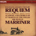 the album cover for NEVILLE MARRINER - Requiem, K.626