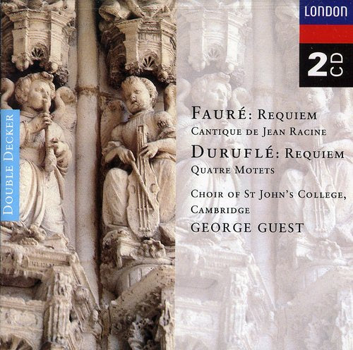 the album cover for Choir Of St. John's College, Cambridge - Requiem / Cantique / Messe Basse