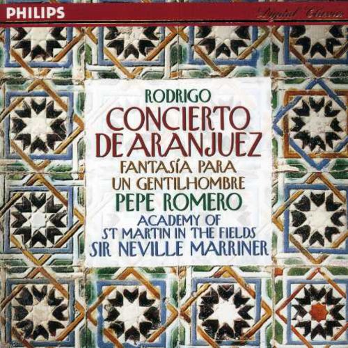 the album cover for Pepe Romero - Concierto de Aranjuez