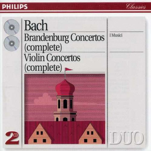 the album cover for I Musici - Brandenburg Concerti 1-6
