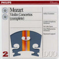 the album cover for Arthur Grumiaux - Violin Concerti 1-5