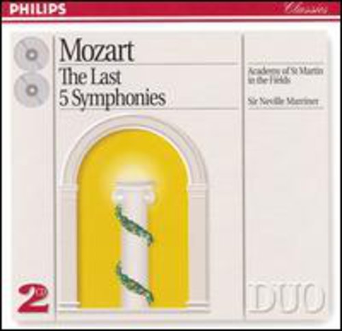 the album cover for Academy Of St. Martin-In-The-Fields - Last 5 Symphonies